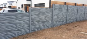 Pokládka zámkovej dlažby, montáž betonových plotov a tvárníc - 3