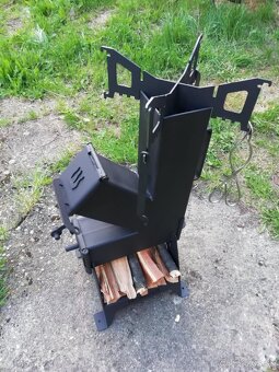 Prenosny zahradny gril Rocket Smart - 3