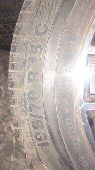 Predám elektróny s pneumatikami na Ford Transit - 3