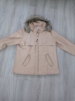 béžová dámska bunda veľkosť XXL - 3