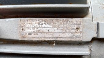 Elektromotor MEZ Mohelnice czechoslovakia - 3