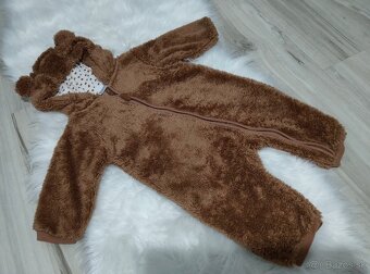 TEDDI overal pre bábätko 80 🐻🤎 - 3