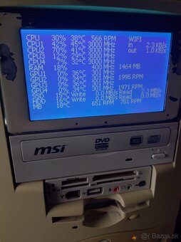 Starý retro Msi PC - 3