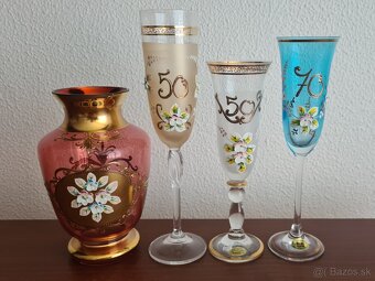 Jubilejné poháre a váza - 3