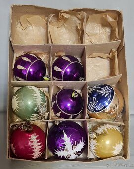 Retro Vianočné ozdoby a svetielka - 3