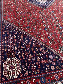 Luxusný ručne viazaný koberec Abadeh, top stav, 304x204 - 3