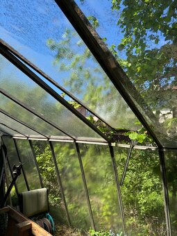 Predam hlinikovy srubovany sklenik 3x4m - 3