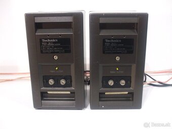 UNIKATNE vzacne VYKON az 80W iba 21cm vysoke TECHNICS, JAPAN - 3