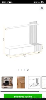 Aj doveziem Obývacia stena SOLO - dub artisan/čierna - 3