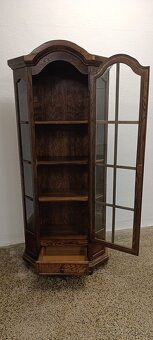 Rustikální vitrína, nábytek z masívu, Nábytek s příběhem - 3