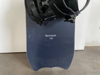 TELOS Backslash Snowboard 143 na Freeride - 3