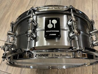SONOR KOMPRESSOR ALUMINIUM SNARE 14x5,75 - 3
