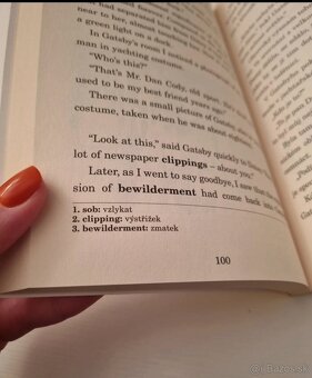 Veľký Gatsby, učenie angličtiny - 3