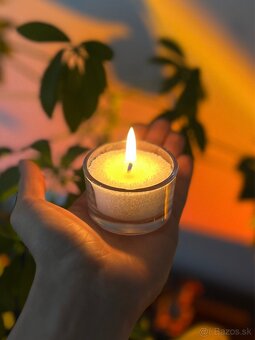 Sypané sviečky z palmoveho vosku (vyrob si sám 15ks sviečok) - 3
