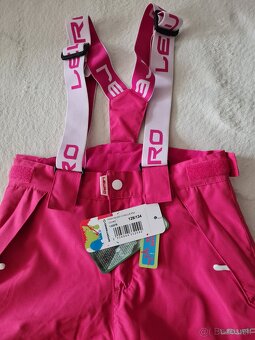 Dievčenské lyžiarske nohavice LEWRO - 128/134, nové - 3