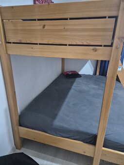 Poschodová posteľ 140 Terry Masív - 3