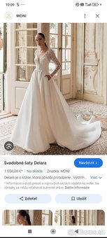 Svadobné šaty Delara - 3