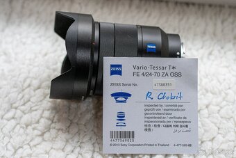 Sony ZEISS FE 24-70 f/4 ZA OSS Vario-Tessar T - 3