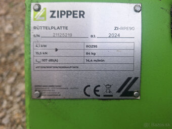 Vibracna doska Zipper ZI RPE 90 - 3