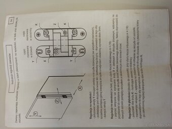 Skrytá zárubňa 60 ľavá hliníková - 3