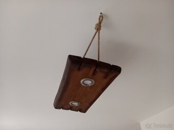 Predám drevené lustre - 3