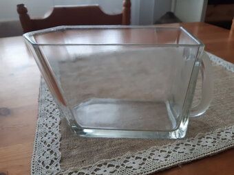 Sklenené nádoby, dózy na cukor, soľ..... - 3