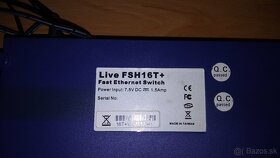 16 portový switch LIVE FSH16T - 3