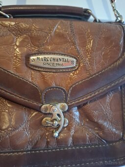 Elegantná retro vintage kabelka značka Marc Chantal - 3