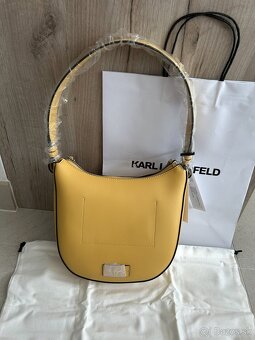 Karl Lagerfeld kabelka kožená originál circle - 3
