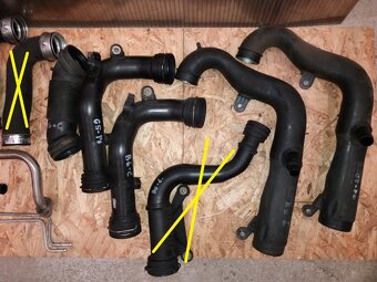 Hadice motora - 2.0TDI BKP, BKD - Passat B6, Golf 5, OCT 2 - 3