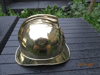 Hasičská prilba Brouchy 80 z roku 1885 - 3