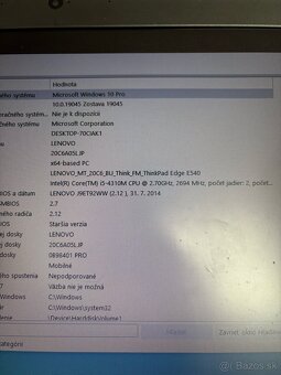 Lenovo ThinkPad E540 - 3