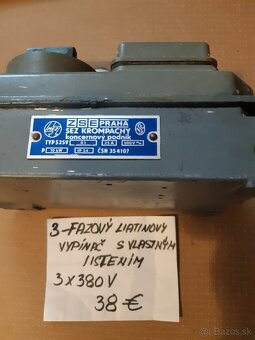 Liatinový vypínač - 3