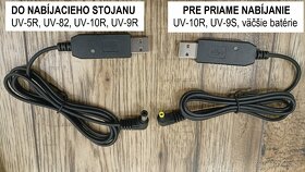 Autonabíjačka a USB nab. pre vysielačky - 3