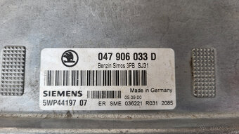 Predam riadiacu jednotku motora Skoda 1,4i- 50 kW - 3