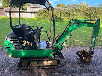 mini bagr JCB 8015, váha 1600kg, 188 000Kč + DPH mini bagr J - 3