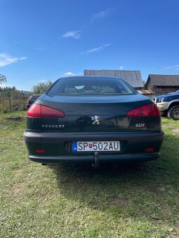Predám Peugeot 607 2.2 116kw benzín +LPG - 3