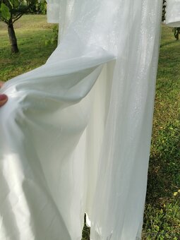 NOVÉ trblietave elegantne svadobne saty - 3