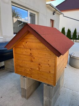 Drevená búda pre stredne veľkého psa - 3