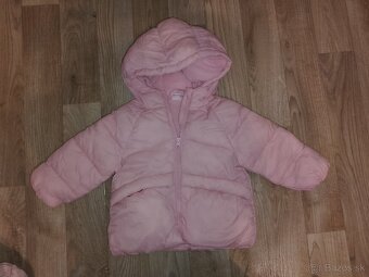 Zimné bundy pre dievčatko 86/92 - 3