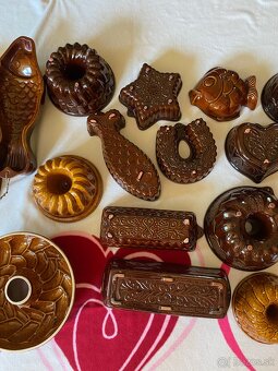 Zbierka keramické Formy na pečenie bábovka - 3