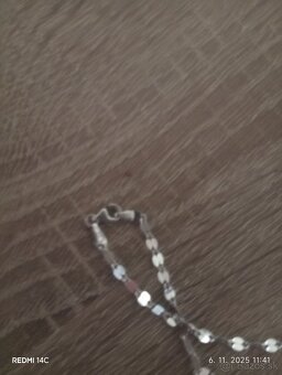 Náušnice privesky.strieborne retiazky - 3