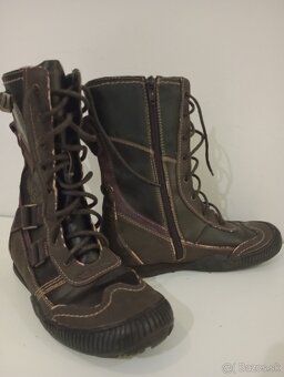 detské čižmy hnedé 34 - 3