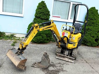 minibager Yanmar SV08, RV2020, Mth1575, rýpadlo (960kg) - 3