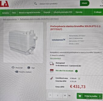 Prečerpávacia stanica na odpadovú vodu - 3