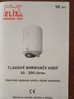 Elektrický ohrievač vody Eliz - 3