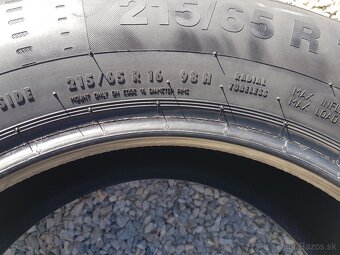 215/65 r16 letné pneumatiky 2ks Continental 2ks Hankook - 3