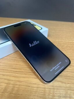 Predám iPhone 14 PRO MAX 256GB, GOLD, TOP, VOLNY 87% BAT - 3
