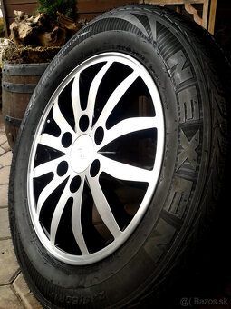 alu R17 6x139,7 orig. Kia Carens + Hyundai H1, zimné pneu - 3