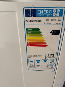 Predám práčku Elektrolux A++ - 3